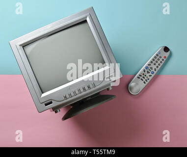 Retro tv Stock Photo