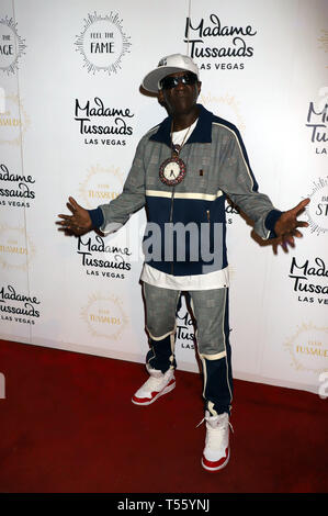 Rapper and TV Personality Flavor Flav Hosts New '90s Room Launch Celebrating 20 Years In Las Vegas at Madame Tussauds Las Vegas  Featuring: Flavor Flav Where: Las Vegas, Nevada, United States When: 20 Mar 2019 Credit: DJDM/WENN.com Stock Photo