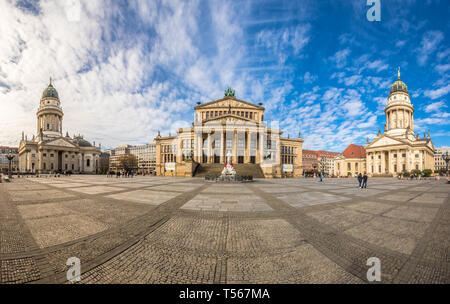 Gendarmenmarkt square in Berlin Stock Photo