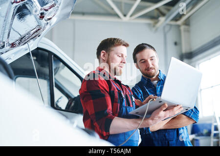 Looking for technical information Stock Photo