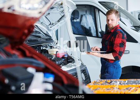 Repairman at work Stock Photo