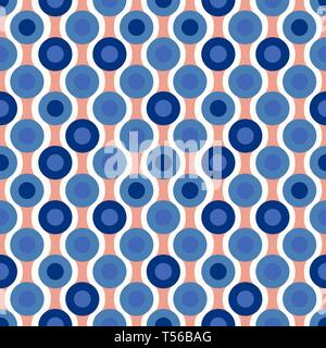 Seamless hand drawn abstract pattern. Stock Vector