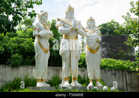 Statues at the Garuda Wisnu Kencana (GWK) Cultural Park in Bali, Indonesia Stock Photo