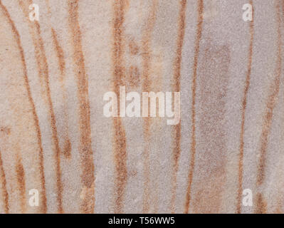 White rock with vertical red orange strips found the desert at Red Rock Canyon, Las Vegas, Nevada Stock Photo