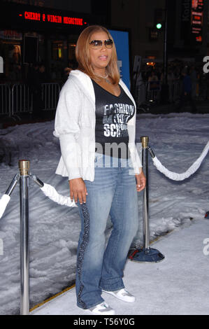 LOS ANGELES, CA. March 19, 2006: Actress QUEEN LATIFAH at the world premiere of her new movie 'Ice Age: The Meltdown' at the Grauman's Chinese Theatre, Hollywood. © 2006 Paul Smith / Featureflash Stock Photo