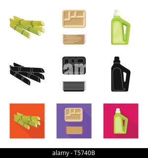 stick,cardboard,household,juice,container,chemicals,crop,food,organic,green,tray,bottle,raw,plastic,bio,packaging,label,harvest,pack,capacity,stalk,storage,stem,empty,sweet,blank,farm,agriculture,sucrose,technology,sugarcane,cane,sugar,field,plant,plantation,set,vector,icon,illustration,isolated,collection,design,element,graphic,sign Vector Vectors , Stock Vector