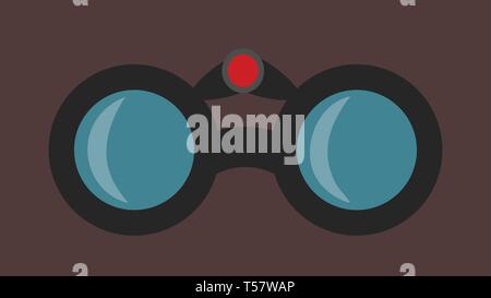 Binocular Stock Vector