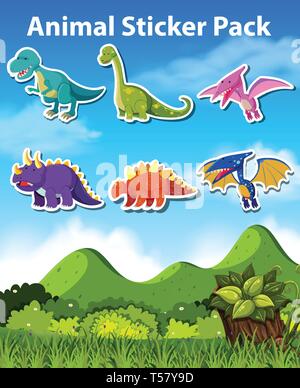 Dino Sticker Pack