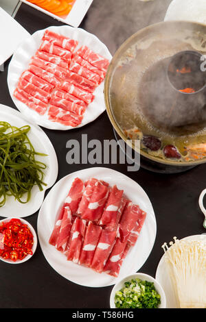 Mutton hotpot Stock Photo