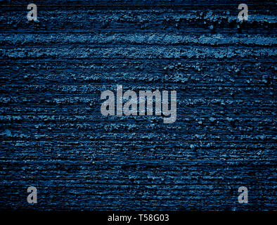 Texture Navy blue of old rough wood. Abstract background for design. Vintage retro Stock Photo