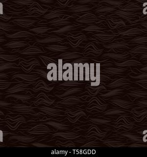 The texture of the brown fur. Seamless pattern background. Vector illustration. The skin of a bear. Stock Vector