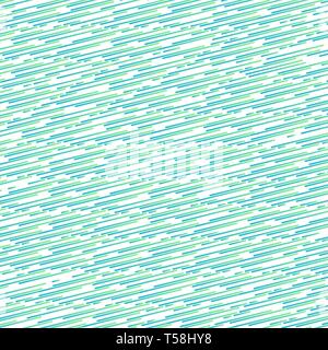 Abstract blue and green gradient color thin rounded line pattern tilted pattern on white color background and texture. Vector illustration Stock Vector
