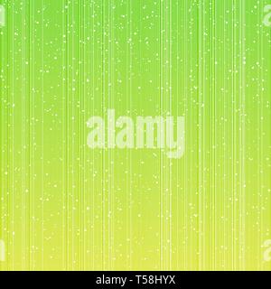 Abstract lines pattern and grunge brush texture on green nature gradient background. Vector illustration Stock Vector