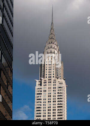 The Chrysler Building, Lexington Avenue, Midtown Manhattan, New York City, America Stock Photo