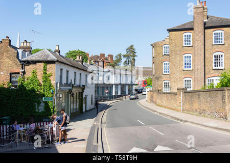 High Street, Harrow on the Hill, London Borough of Harrow, Greater London, England, United Kingdom Stock Photo