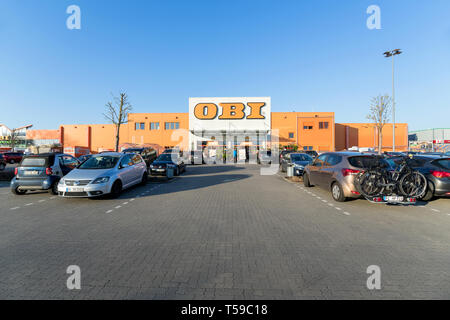 OBI store in Elmshorn, Germany. OBI is the largest DIY retailer in
