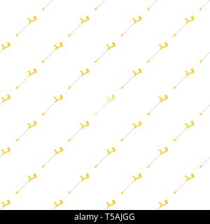 Elbow crutch pattern seamless vector repeat for any web design Stock Vector