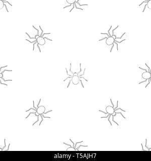 Grass spider pattern seamless vector repeat geometric for any web design Stock Vector