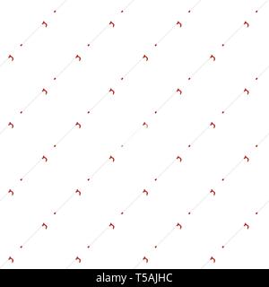 Walking stick pattern seamless vector repeat for any web design Stock Vector