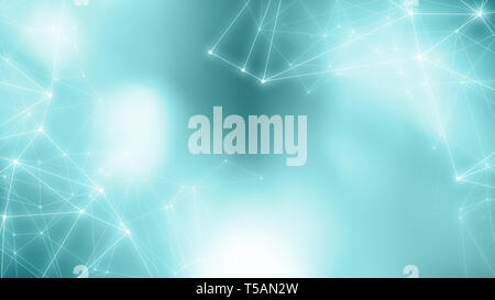 Creative graphic backgrounds, random dots background conception connection technology polygonal abstract graphic experiment Stock Photo