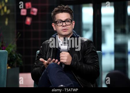 New York, NY, USA. 22nd Apr, 2019. inside for AOL Build Series Celebrity Candids - MON, AOL Build Series, New York, NY April 22, 2019. Credit: Steve Mack/Everett Collection/Alamy Live News Stock Photo