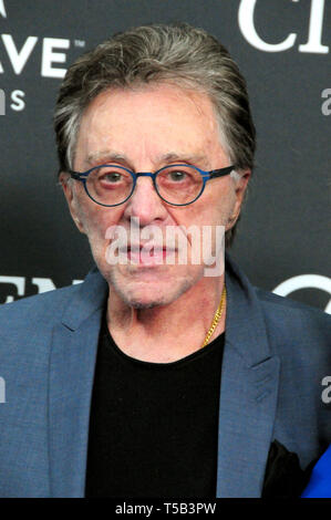 Los Angeles, California, USA. 22nd Apr, 2019. Singer Frankie Valli attends the World Premiere of Marvel Studios' 'Avengers: Endgame' on April 22, 2019 at Los Angeles Convention Center in Los Angeles, California, USA. Credit: Barry King/Alamy Live News Stock Photo