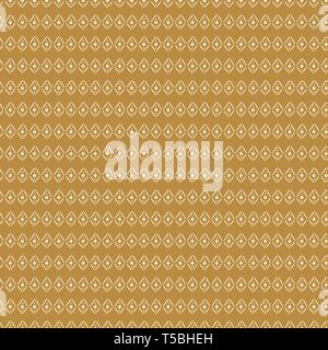 Mustard yellow simple rhombuses geometric seamless pattern texture. Stock Vector