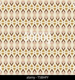 Geometric seamless pattern texture neutral calm color palette for home decor print. Stock Vector