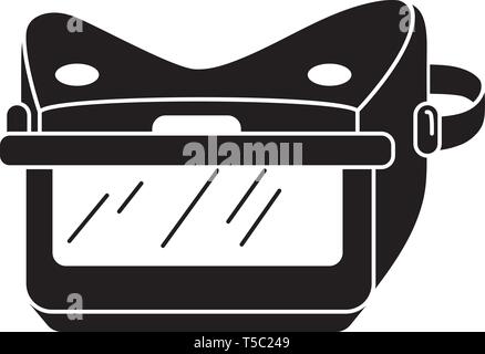 Welder mask icon, simple style Stock Vector