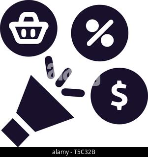 advertisement design vector Stock Vector