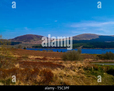 Loch Doon, a Scottish freshwater loch, Carrick, Dumfries and Galloway,Scotland,Europe Stock Photo