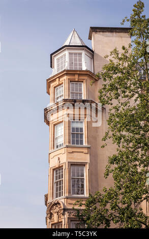 A detail of a georgian house in Mayfair, London, UK. Stock Photo