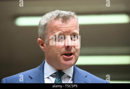 Tory MP Christopher Davies arriving at Westminster Magistrates' Court where he was fined £1,500 and ordered to carry out 50 hours' community service for submitting two false expenses invoices for landscape photographs to decorate his new office. Stock Photo