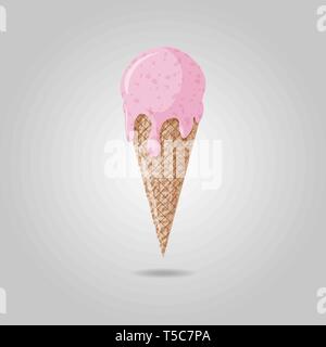 Ice Cream vector pin map icon. Map pointer. Summer Map markers. , eps 10 Stock Vector