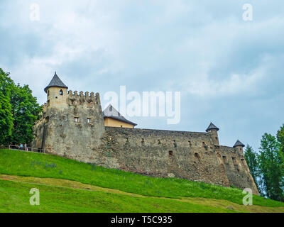 Castle Stara Lubovna in Slovakia Stock Photo