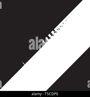 Glitched Diagonal Overlay Stock Vector