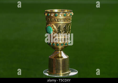 The DFB-Pokal trophy, football, soccer, German Football ...