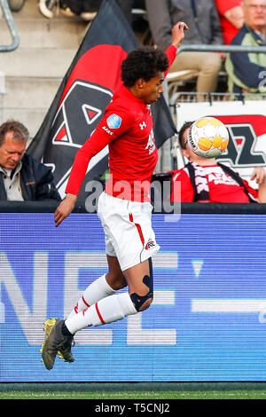 ALKMAAR , 23-04-2019 , AFAS stadion , season 2018 / 2019 , Dutch KNVB ...