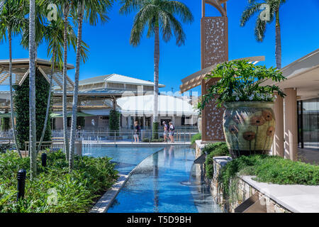 The Waterside Shops is a high end mall in Naples, Florida, USA. Stock Photo