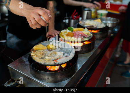 Street Food in Taipei Stock Photo