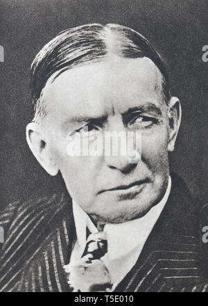 Charles Gates Dawes (1865 – 1951) an American banker, general, diplomat, and Republican politician who was the 30th vice president of the United State Stock Photo