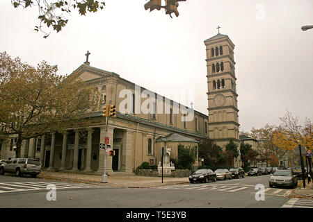 Saint Gregory's Roman Catholic Church in Brooklyn, New York, USA Stock Photo