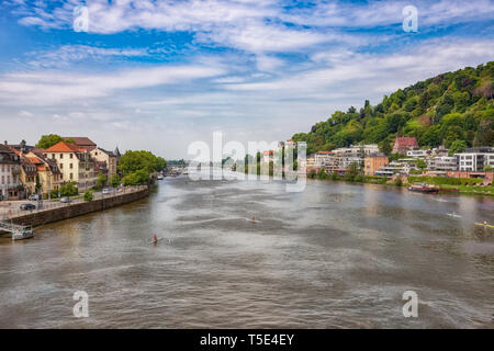Heidelberg a city on the Neckar in Germany. Stock Photo