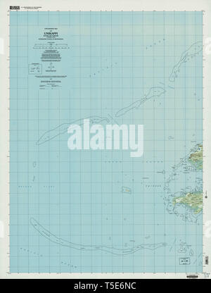 USGS TOPO Map Federated States - Usgs Topo Map Federated States Of Micronesia Fm Unikappi 463205 1997 25000 Restoration T5e6nc 
