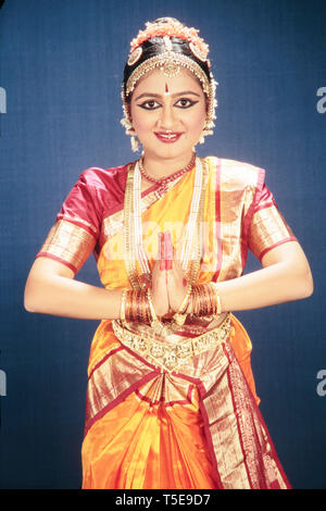Bharatanatyam dancer, India, Asia, MR#604