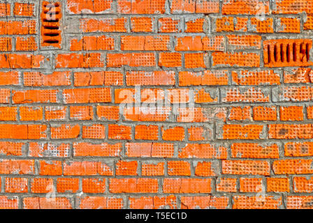 Rough brick wall background Stock Photo