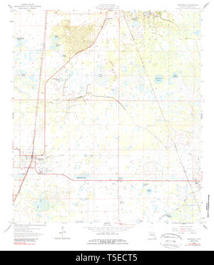 Bushnell Florida map 1958 1 24000 - Usgs Topo Map Florida Fl Bushnell 345368 1958 24000 Restoration T5ect5 