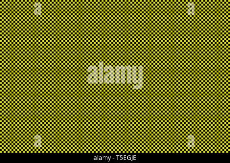 Checkered patterns. Seamless vector abstract basic backgrounds. Black and yellow colored cross painted template for banner, textile, fabric, design. V Stock Vector