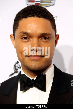 April 23, 2019 - New York City, New York, U.S. - Comedian TREVOR NOAH attends the arrivals for the 2019 TIME 100 Gala held at the Time Warner Center. (Credit Image: © Nancy Kaszerman/ZUMA Wire) Stock Photo