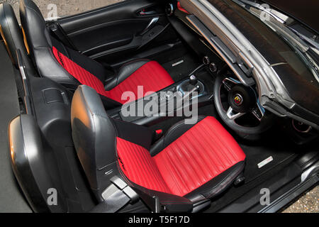 2018 Fiat 124 Abarth Spider Stock Photo